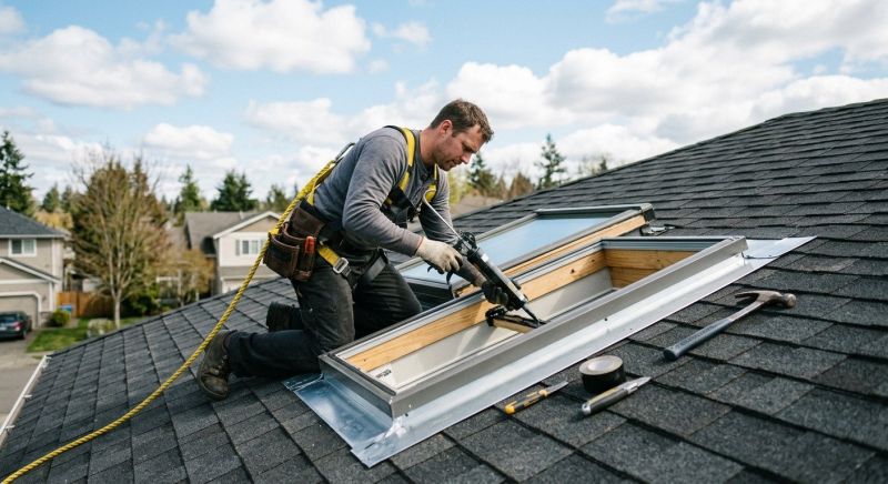 Dome Skylight Repair in Gig Harbor, WA