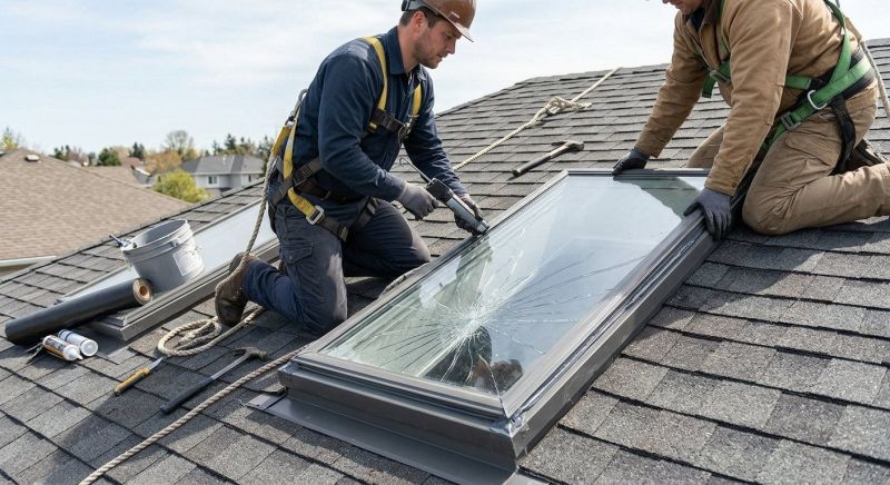 Skylight Glass Repair in Renton, WA