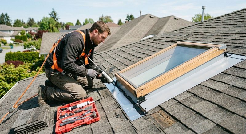 Skylight Glass Replacement in Gig Harbor, WA