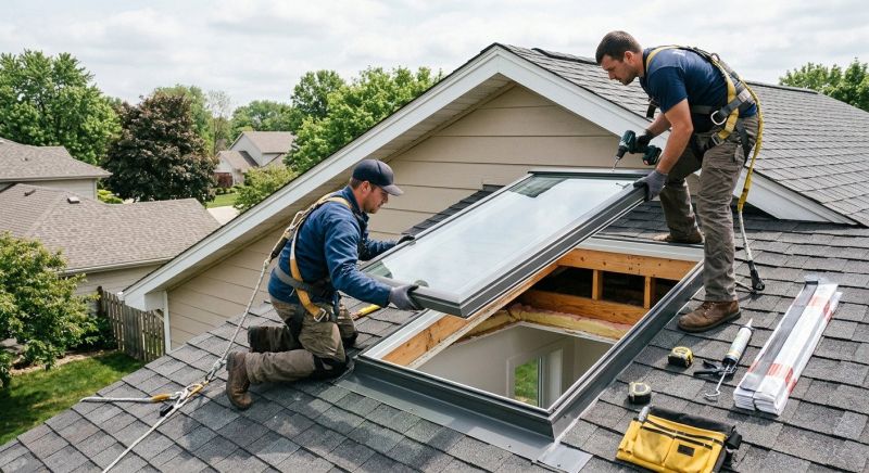 Vented Skylight Installation in Napa, CA
